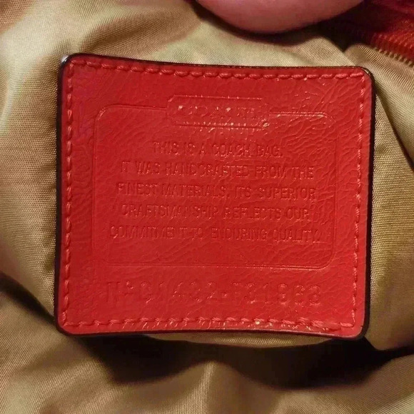 COACH GETAWAY Floral FILE BAG CROSSBODY SHOULDER PURSE TRAVEL F31963 - Picture 8 of 8